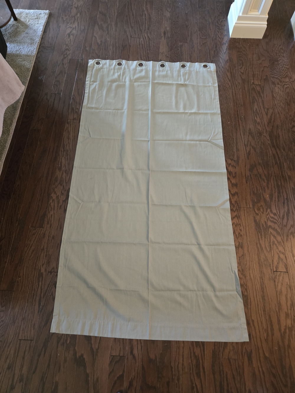 2 Target Home Accents Light Gray Grommet Curtain Panels